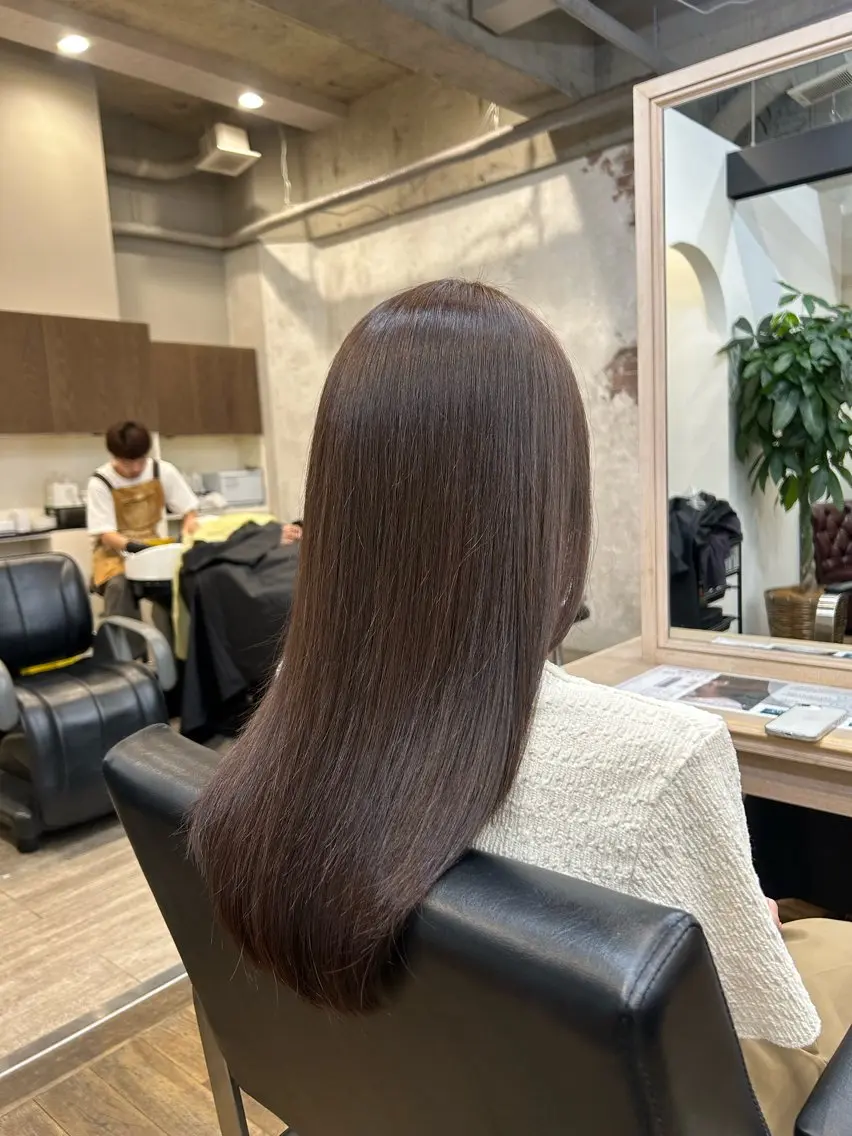 カラー TIDE HAIR 未空のヘアスタイル