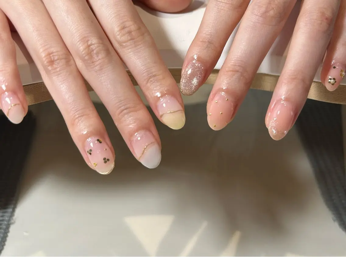 ネイル 持ち込み milimili アンナのネイルデザイン