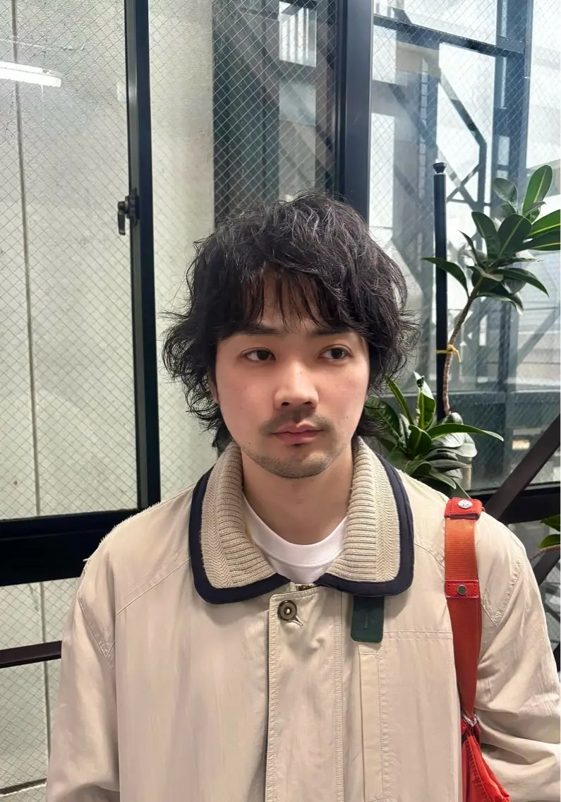 ショート くせ毛 ウルフカット カット 白土 さくらのヘアスタイル