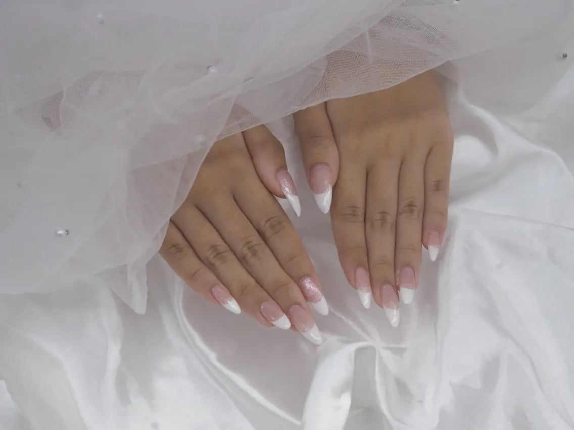 【オフあり】長さだし/フレンチネイル💅🏻(土日祝+550円)の写真