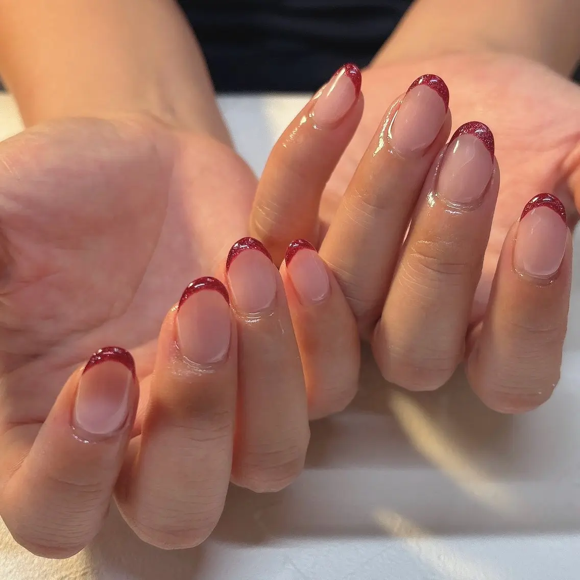 ネイル フレンチネイル ハンドネイル nails 🎀meのネイルデザイン