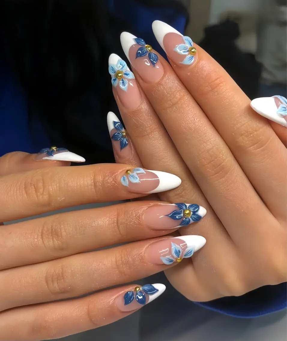 ロング 韓国風ヘア Rin Nail 新大久保店のネイルデザイン