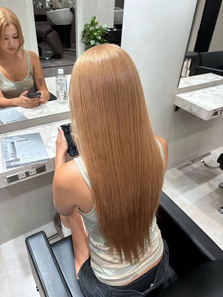ロング カラー 似合わせカラー ayumi🐈‍⬛のヘアスタイル