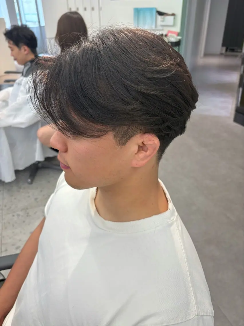 メンズ メンズパーマ ‎しゅり🇰🇷 日韓MIXメンズヘアのヘアスタイル