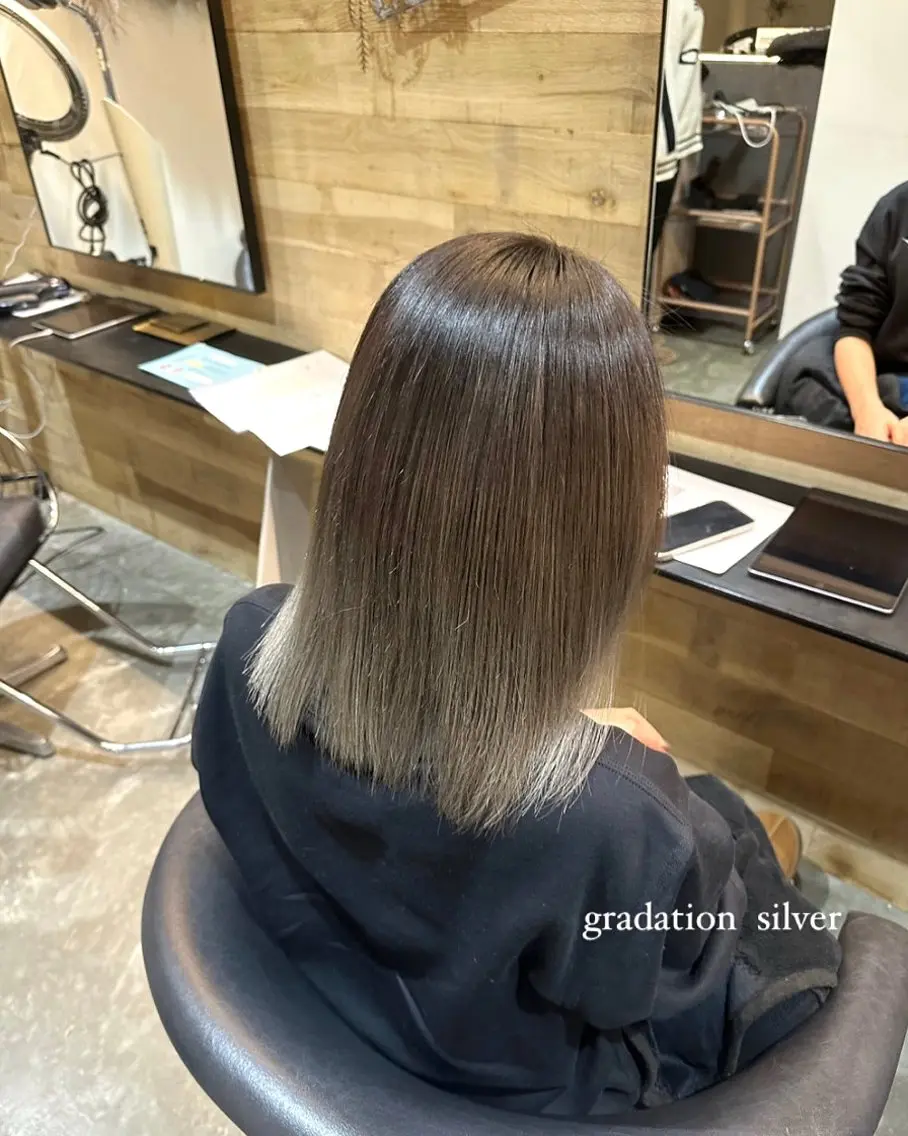 ミディアム aisa /札幌/艶カラー🎀のヘアスタイル