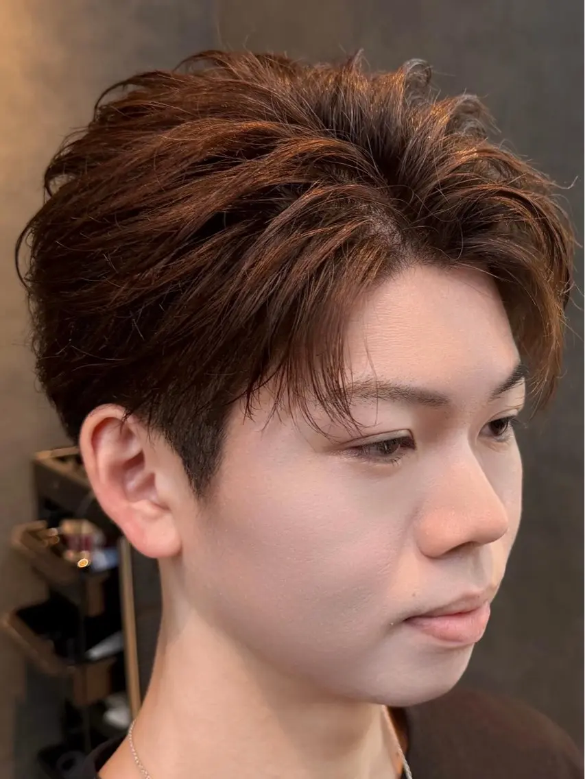 ヘアアレンジ メンズ 吉野 幹雄のヘアスタイル