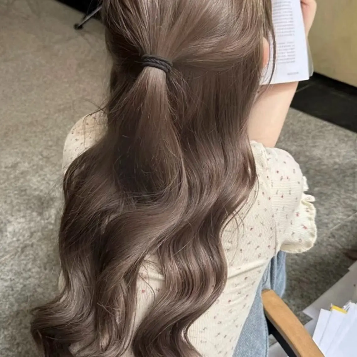 ロング カット ヘアカラー トリートメント ♡大人カワイイ hair♡徳井はやとのヘアスタイル