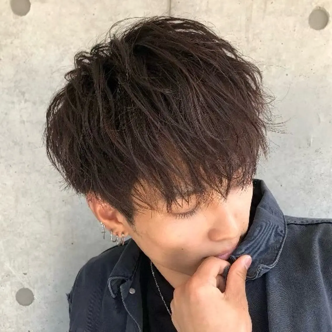 カラー メンズ 黒髪 🔥 メンズ 特化🔥RAIのヘアスタイル