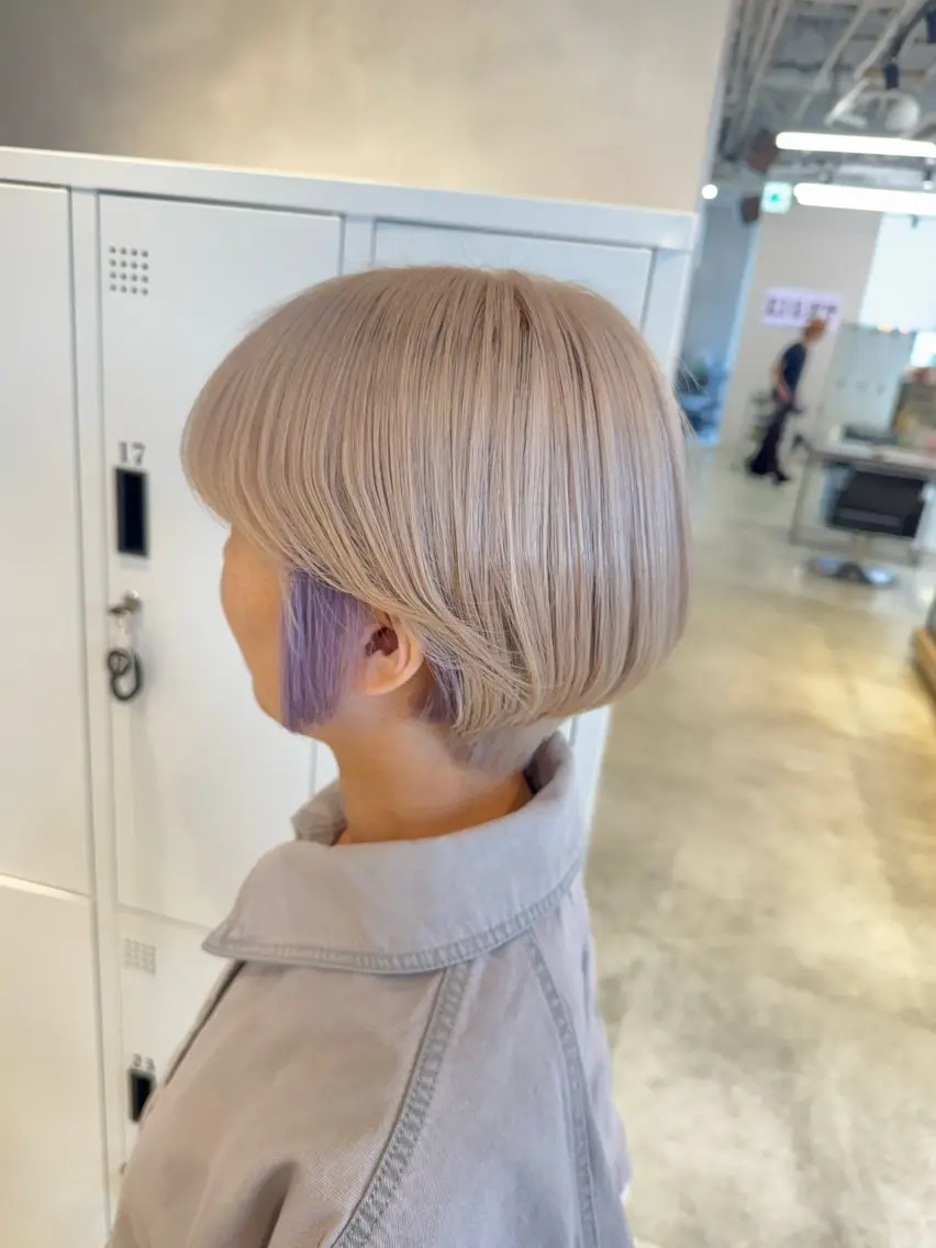 カラー 透明感カラー✨艶髪 制作🌱山根あゆみのヘアスタイル