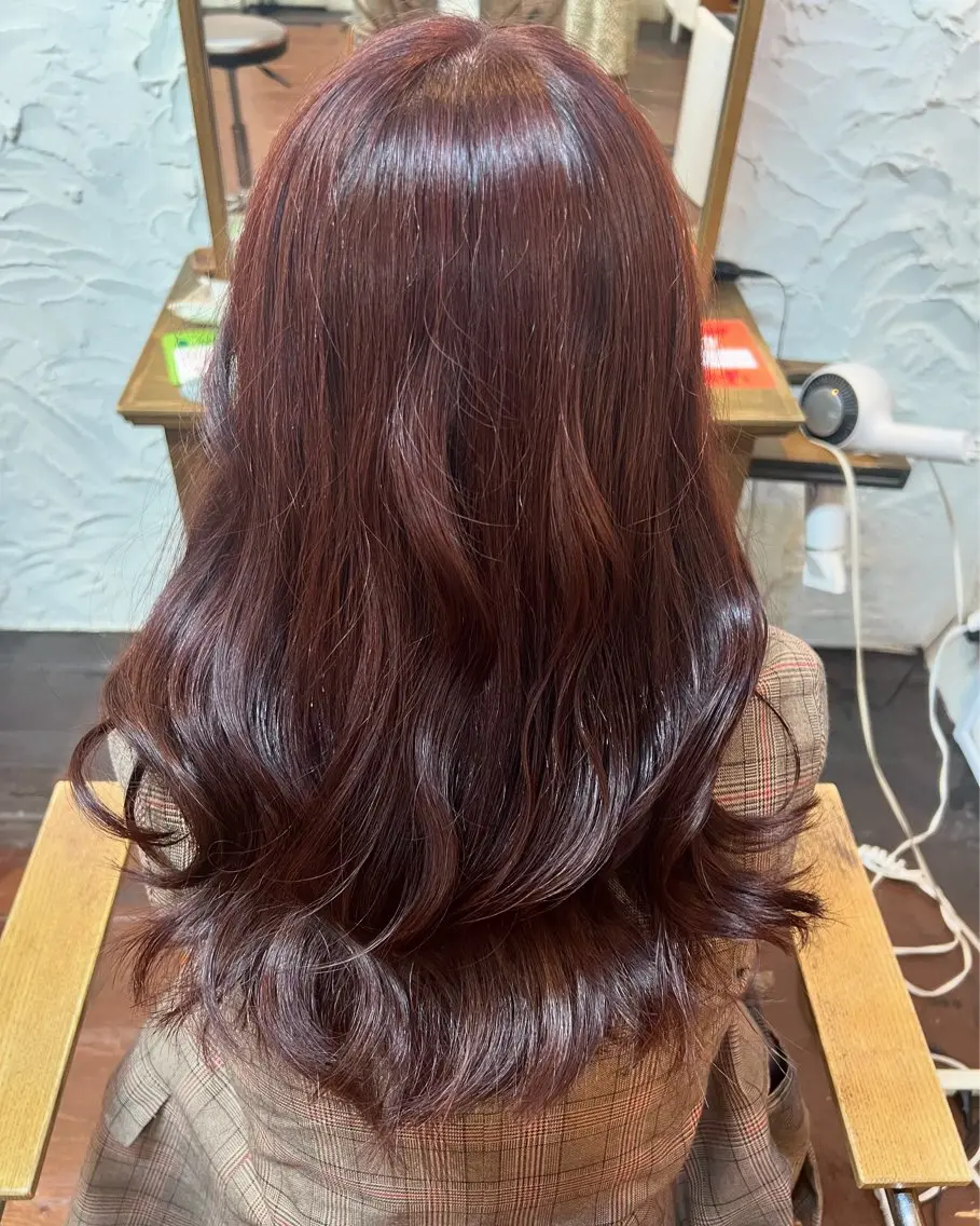 ロング こばやし あこのヘアスタイル
