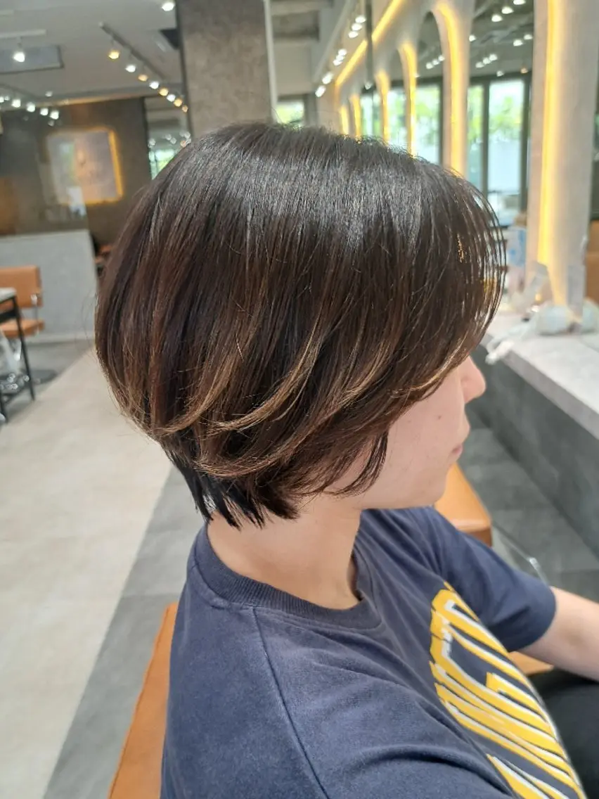 ショート カット トリートメント 関口 知佳のヘアスタイル