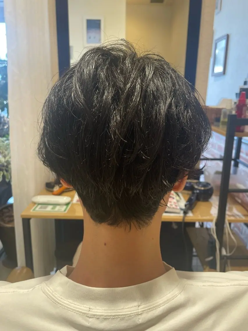 メンズ メンズパーマ YUSICA  所沢 イマムラ✳︎✴︎のヘアスタイル