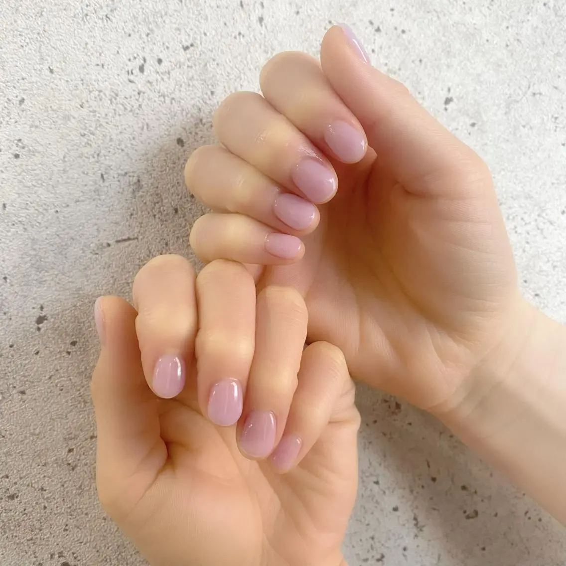 ショート カラー パーマ ヘアアレンジ メンズ キッズ ネイル マツエク・マツパ アイブロウ 透明感カラー パープルカラー フットネイル パープル 春ネイル Salon Ｋのネイルデザイン