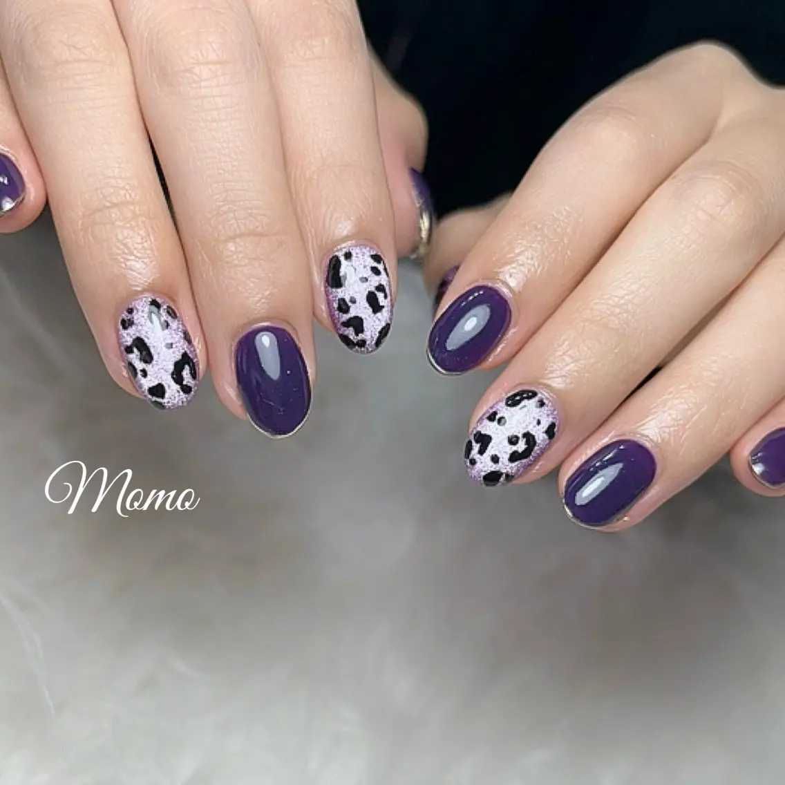 ネイル ミラーネイル 持ち込み Nail Salon Momoのネイルデザイン
