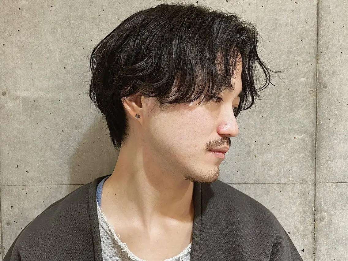 ショート メンズ カット シマ クルミのヘアスタイル