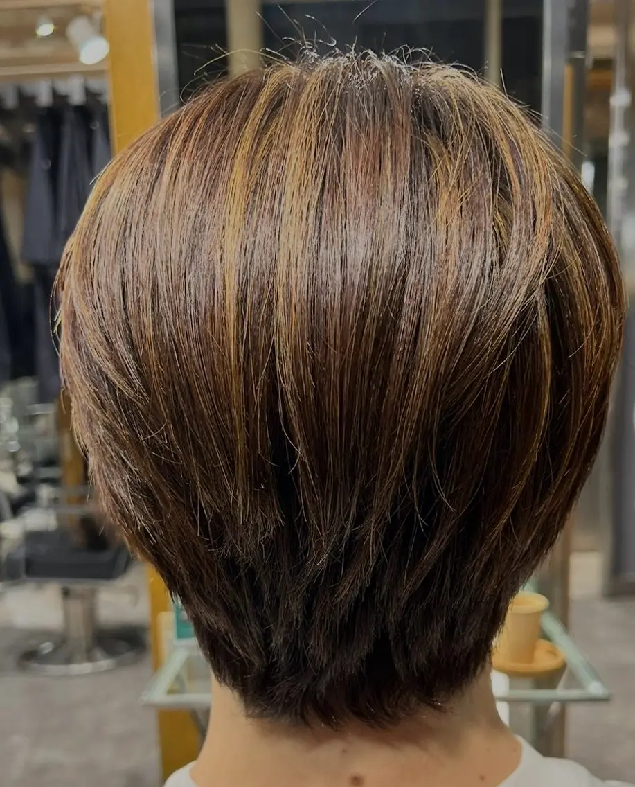 ショート カラー ヘアカラー トリートメント ✨️icou RYOMA✨️のヘアスタイル