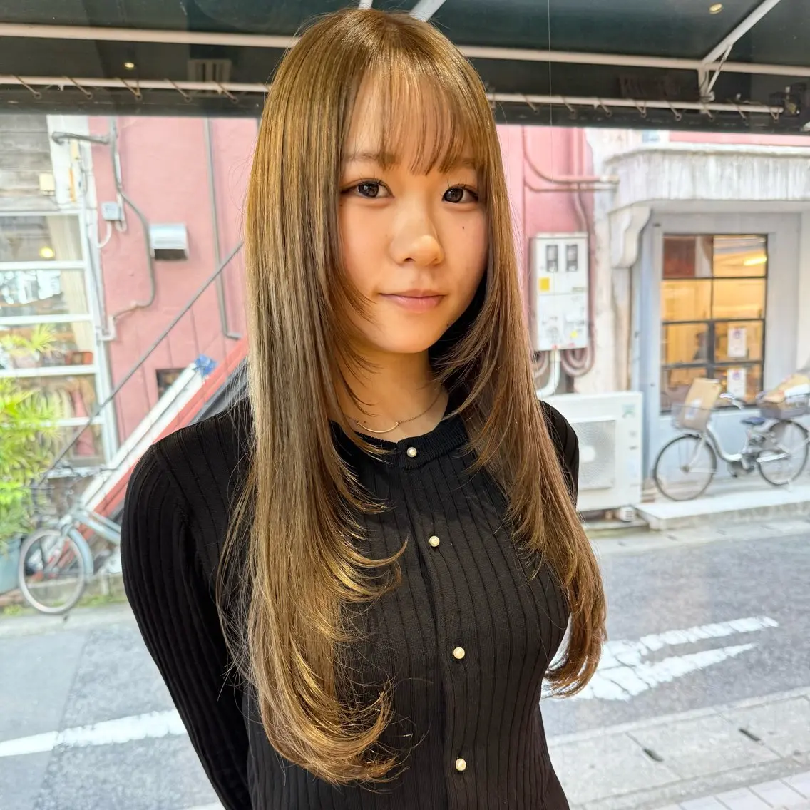 ロング カラー 高橋 充輝のヘアスタイル