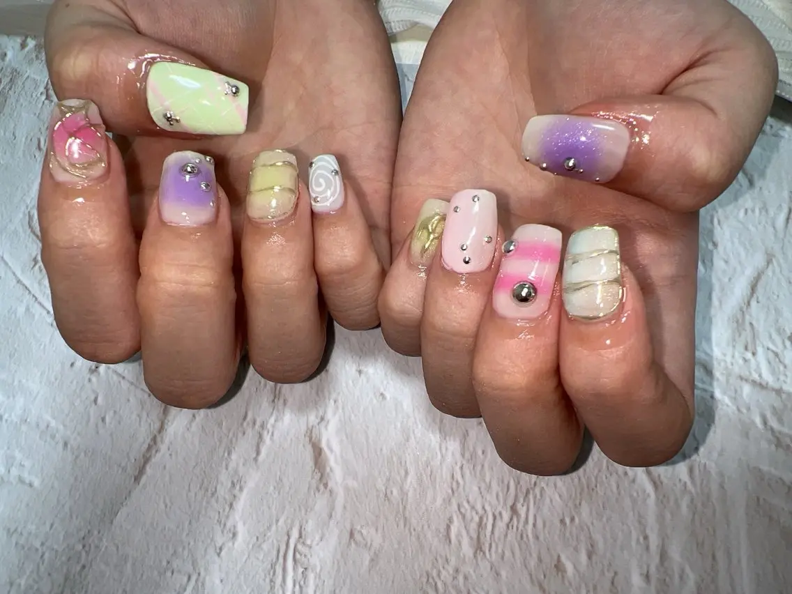 ネイル ニュアンスネイル coco nailのネイルデザイン