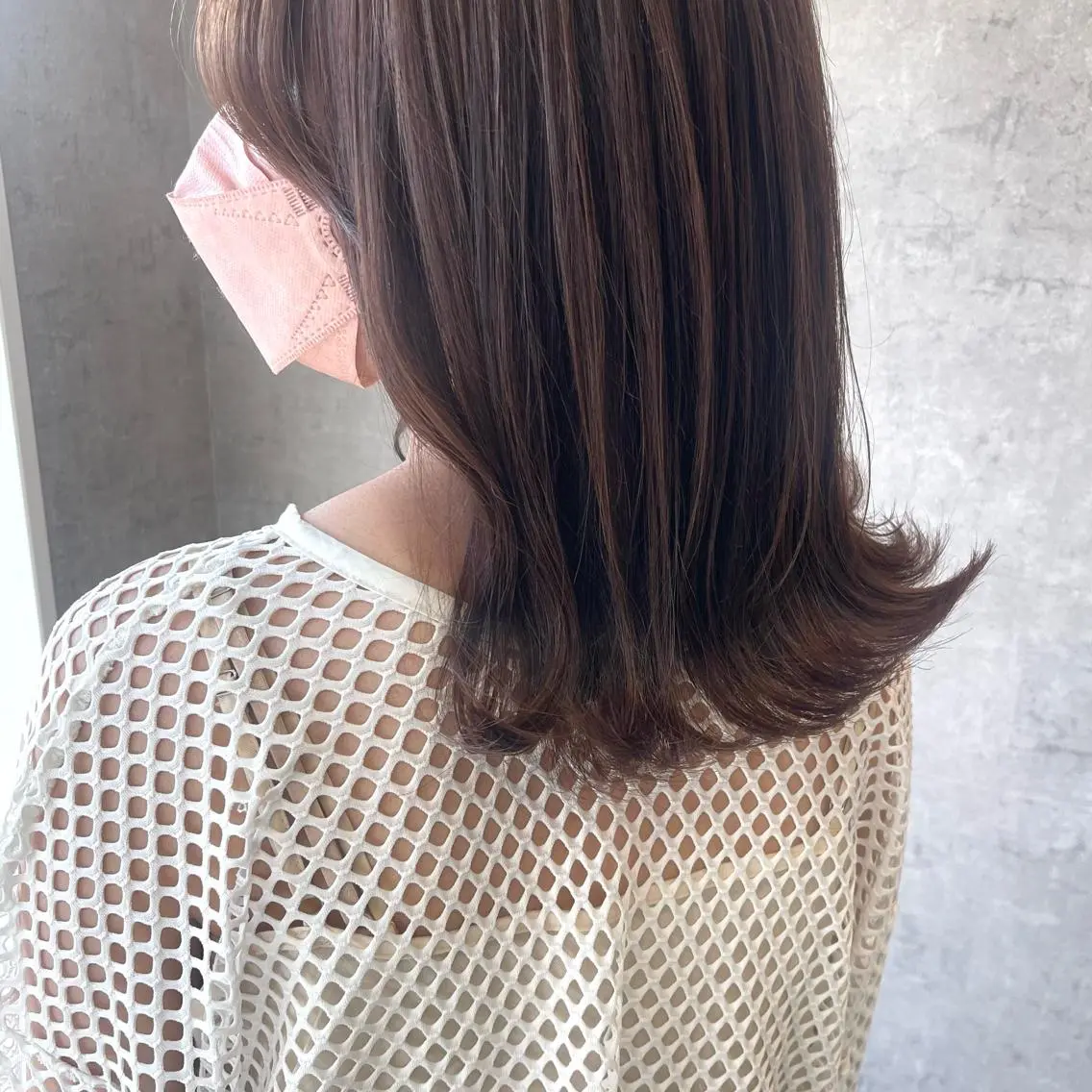 セミロング カラー ヘアアレンジ ベージュカラー 透明感カラー カット ヘアカラー トリートメント 🌻あいり merci.🌻のヘアスタイル