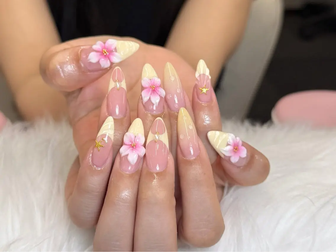 ネイル ハンドネイル ゆき このネイルデザイン