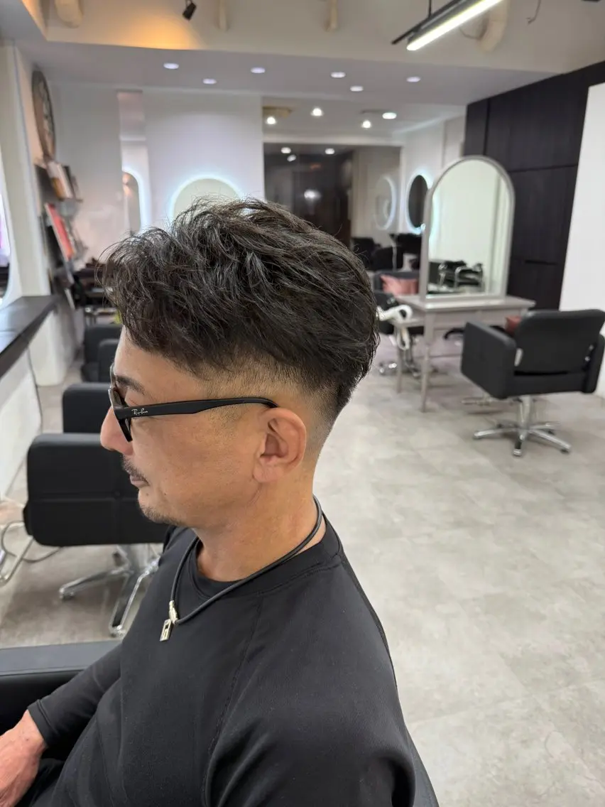 メンズ 林本 和音のヘアスタイル