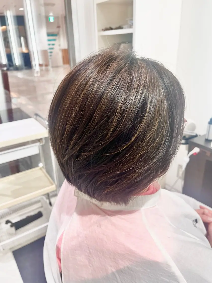 ショート カラー 🌷 甲斐 優菜 🌷のヘアスタイル