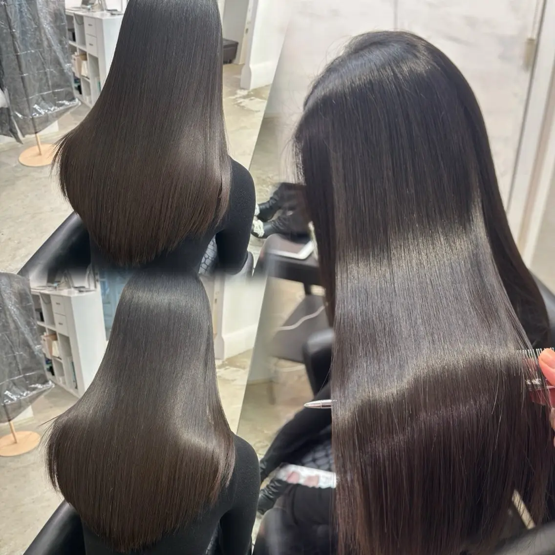 ロング 阿部 迅のヘアスタイル