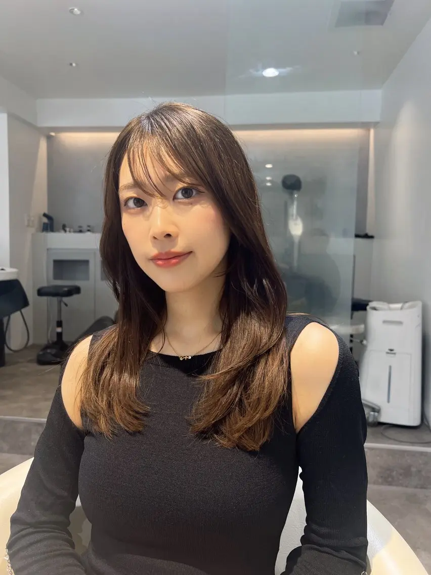 ロング カラー カット ヘアカラー トリートメント 💎透明感カラー特化 💎TAISEIのヘアスタイル