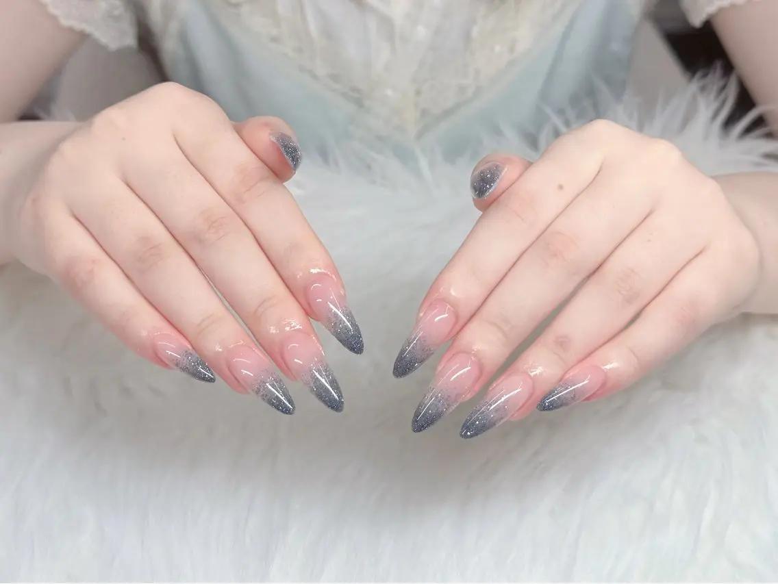 ネイル オフィスネイル ワンカラーネイル シンプルネイル ハンドネイル GOHOUBI Nail 心斎橋店のネイルデザイン