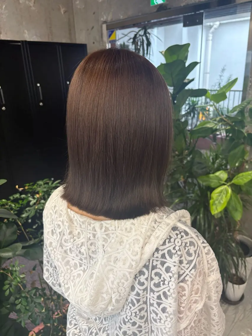 【ミディアム​〜​ボブ】カット+シャンプー🍄✨の写真