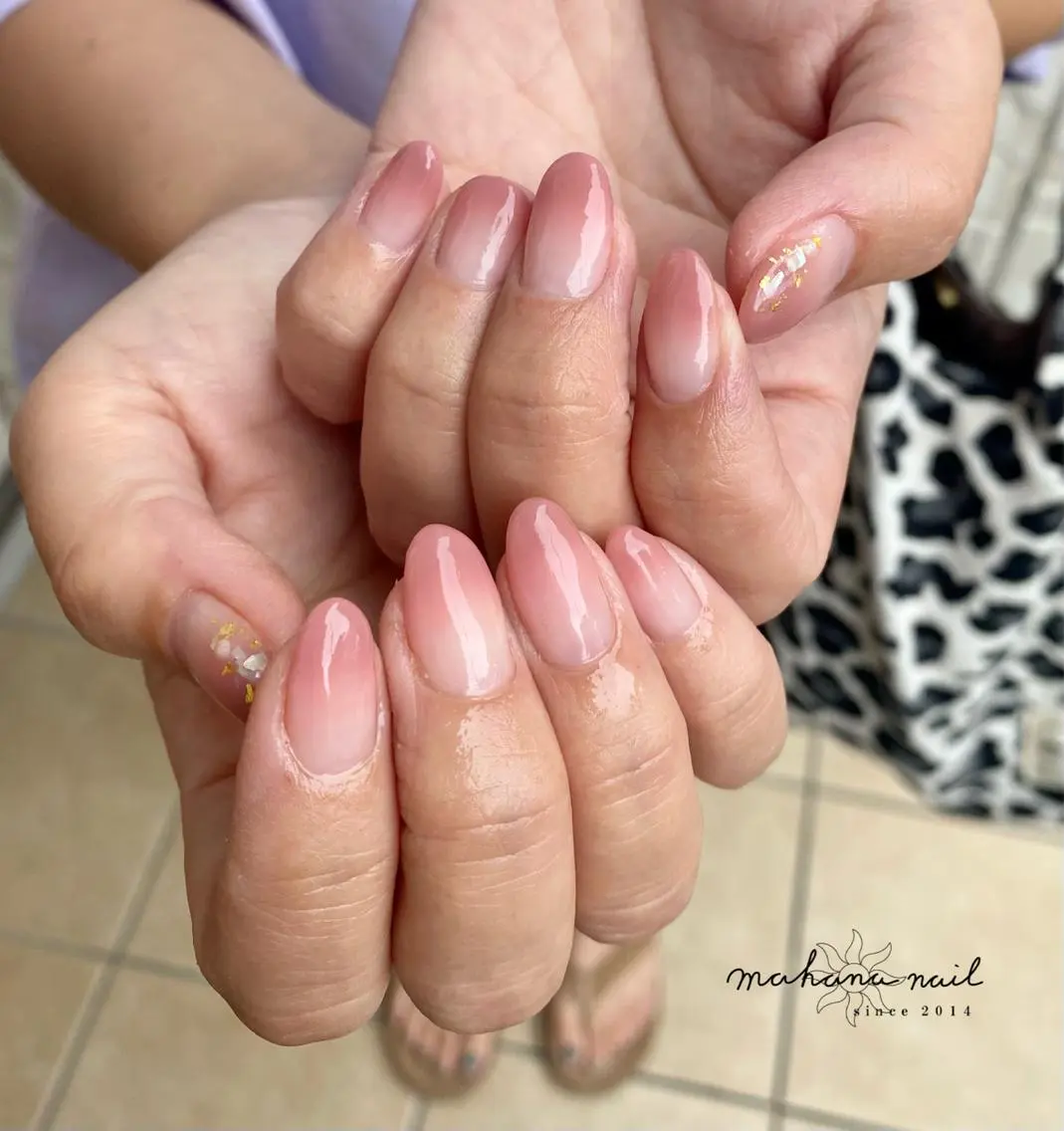 ネイル グラデーション mahana nailのネイルデザイン