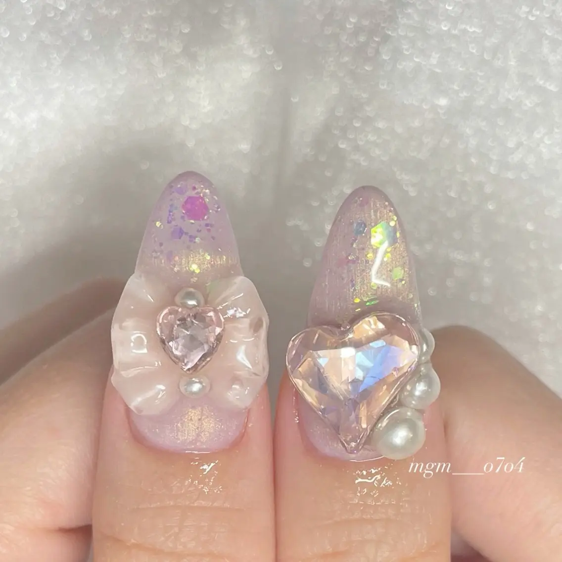 ネイル MoON...❤︎ MeGuのネイルデザイン