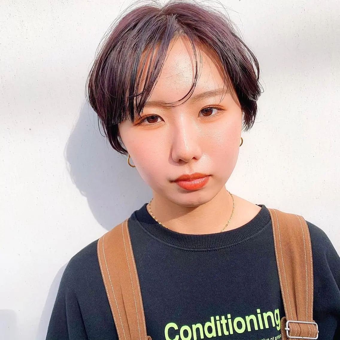 ショート カラー 中川 竜誠のヘアスタイル