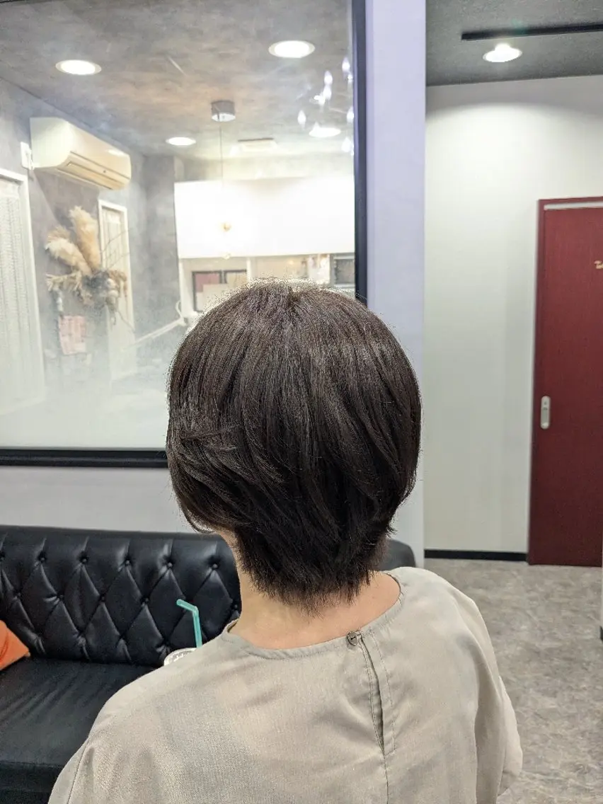 カラー 多田 遥香のヘアスタイル