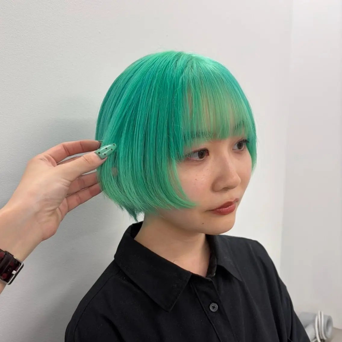 カラー 透明感カラꕀ꙳ 𝐤𝐢𝐤𝐤𝐚のヘアスタイル