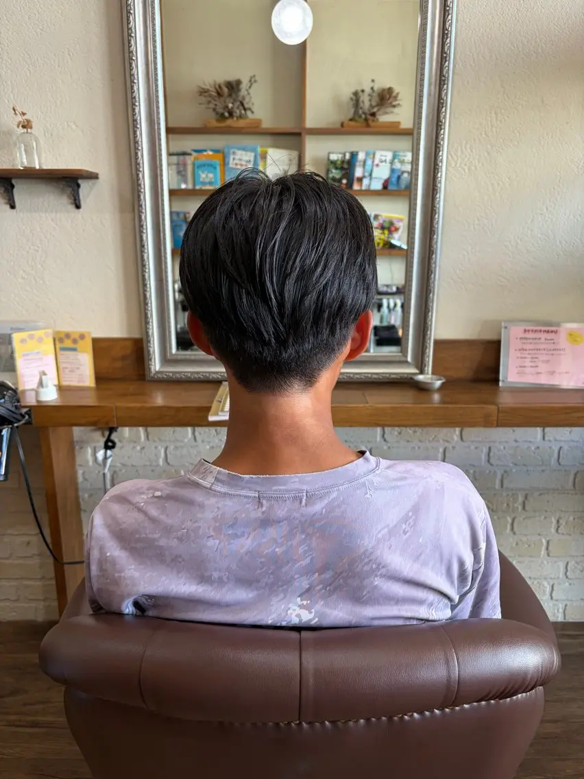 ショート 肥田 夕蘭のヘアスタイル