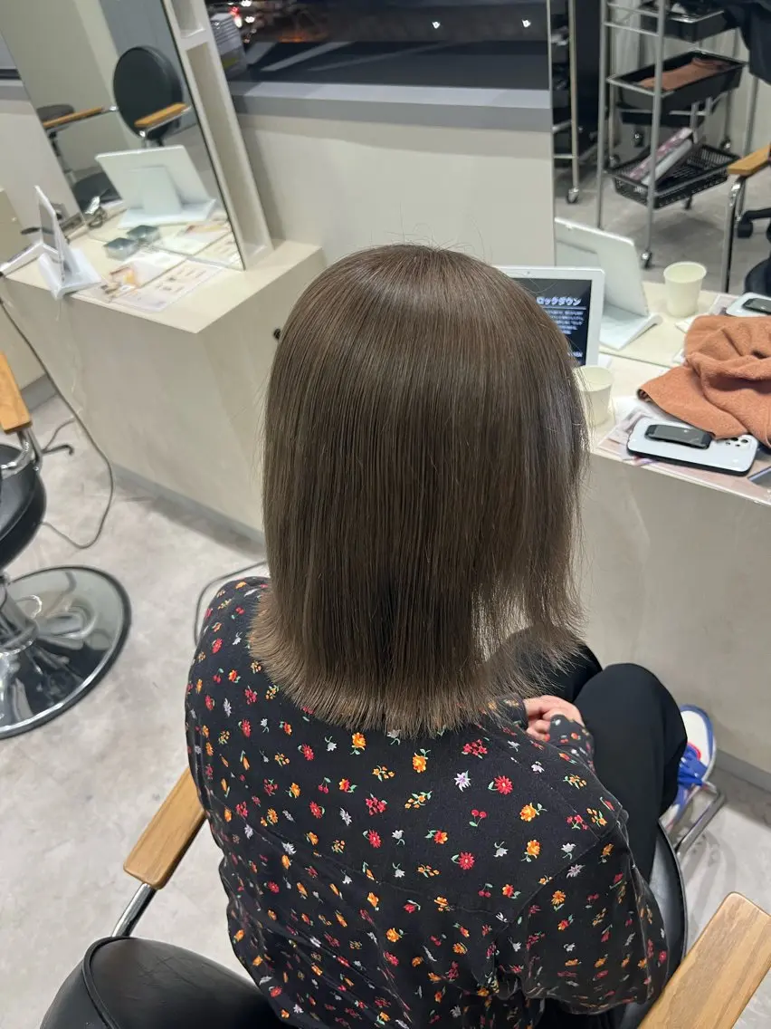 ✨️ミニモ限定✨️ブリーチなしダブルカラー🤎の写真