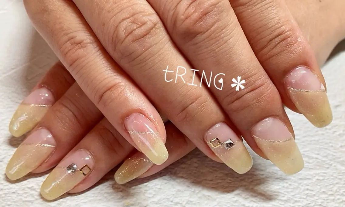 ネイル ハンドネイル tRING* しいの木台のネイルデザイン