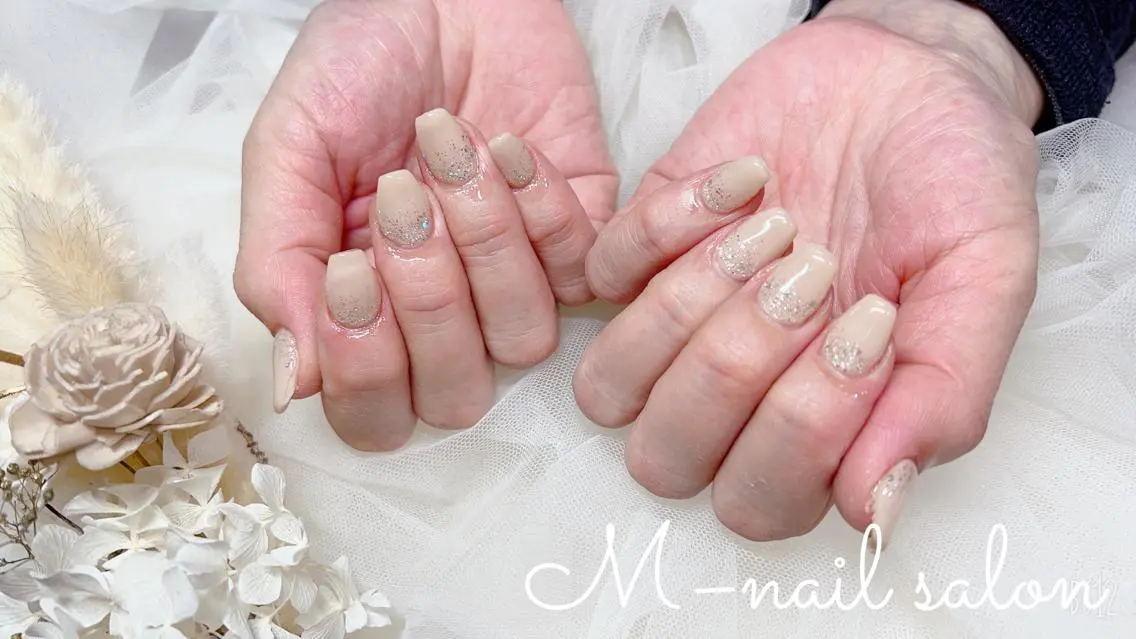ネイル シンプルネイル M_ nail salonのネイルデザイン