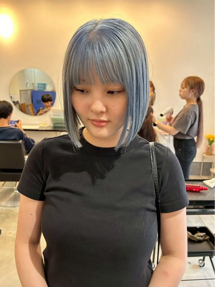⭐️学生限定⭐️ 🩵ブリーチ+透明感寒色ブリーチカラー🩵の写真
