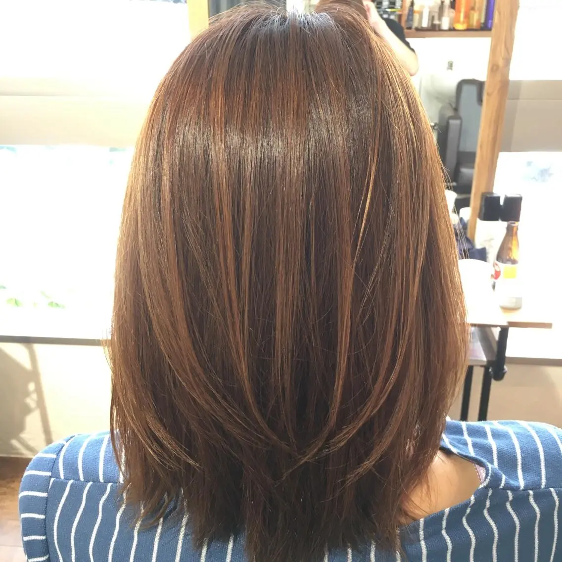 限定✨前髪カット&ダメージ90%カットケアカラー✨3ステップトリートメント✨の写真