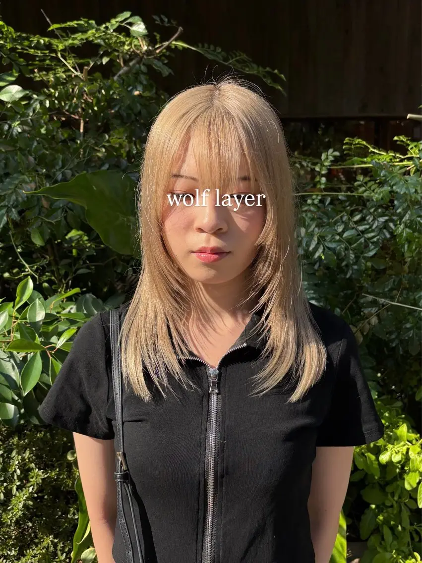 【ミニモ学割U24🐩💖】カット+ケアブリーチ+カラー※女性限定の写真