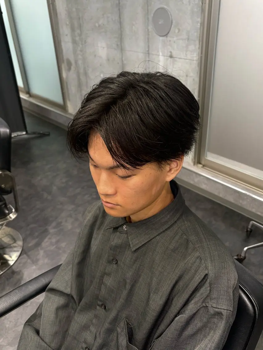 メンズ センターパート センターパート特化 🌹RIO🌹のヘアスタイル