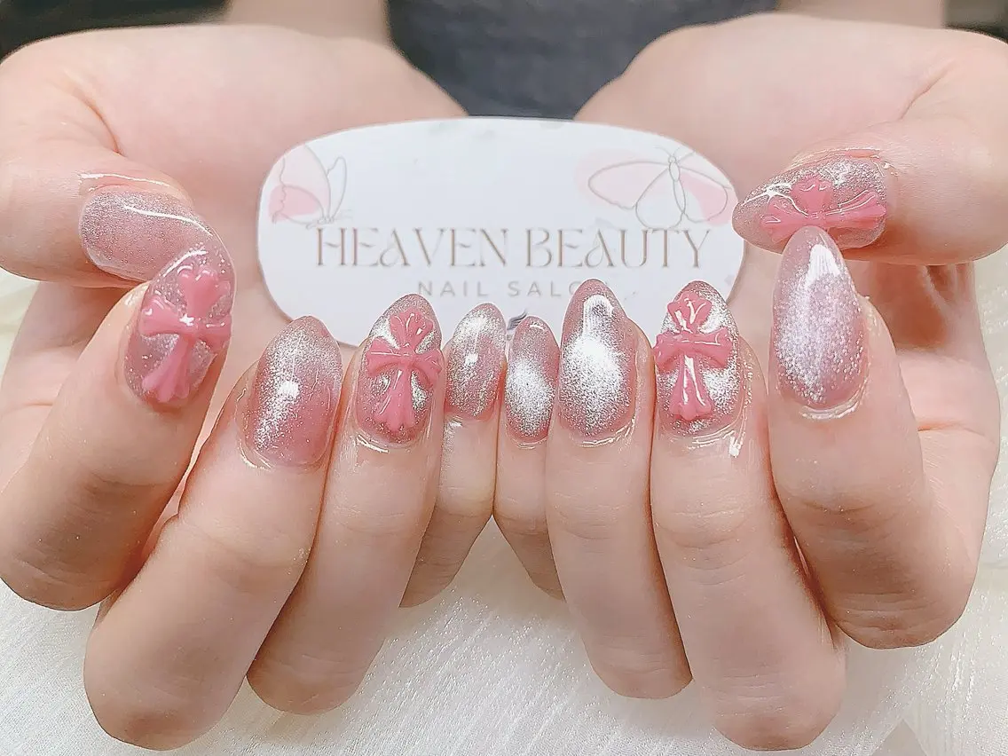 ミディアム 韓国風ヘア ハンドネイル ハンドケア Mika Nail 池袋のネイルデザイン