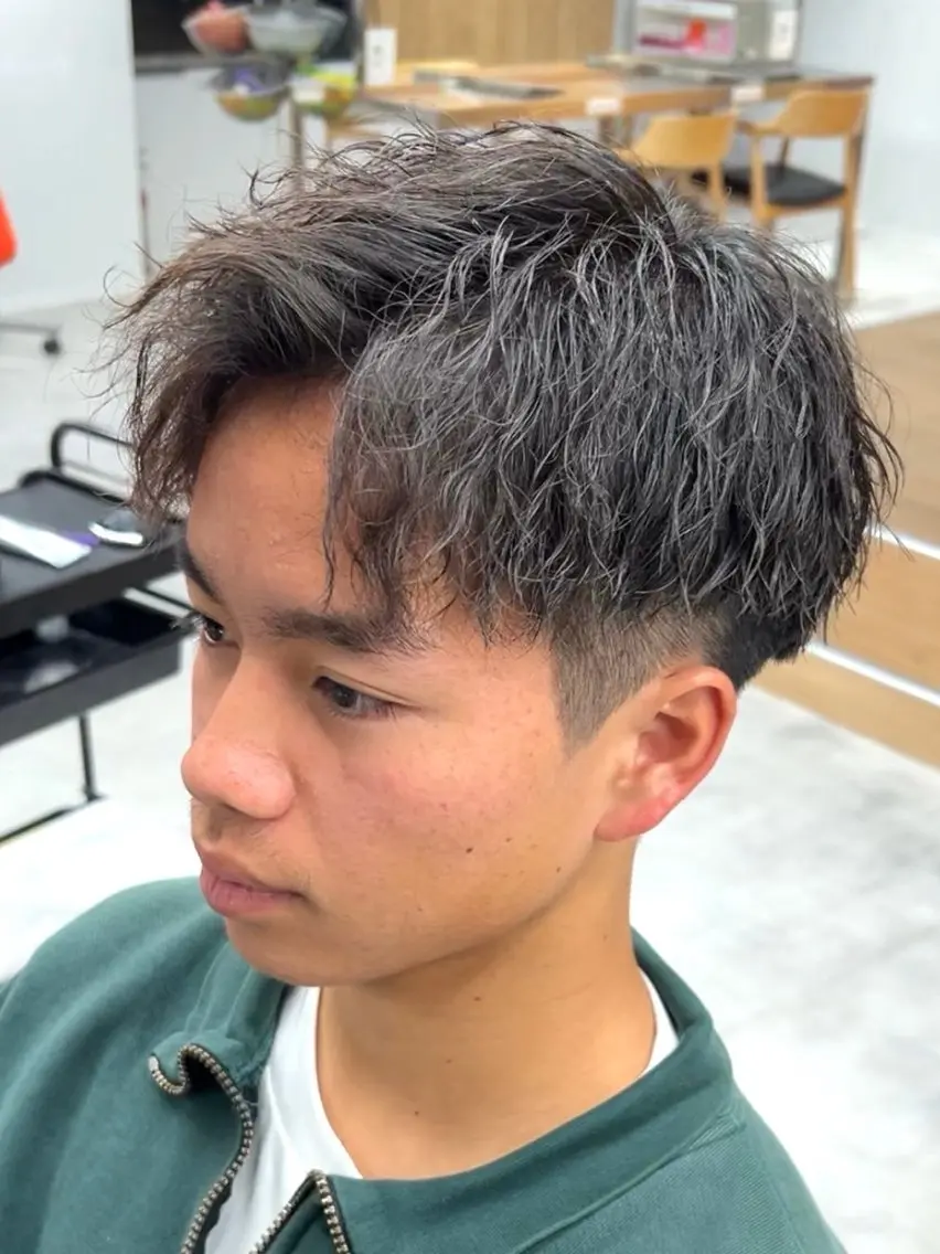 パーマ メンズ カット パーマ メンズパーマ/長岡 坂口祥貴/店長のヘアスタイル