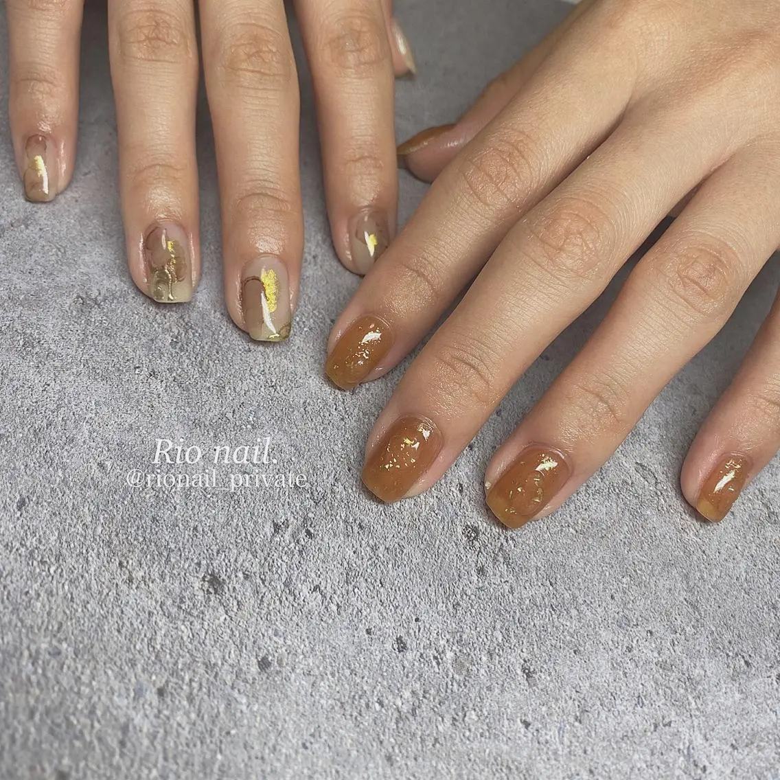 ネイル ハンドネイル nailsalon linneのネイルデザイン