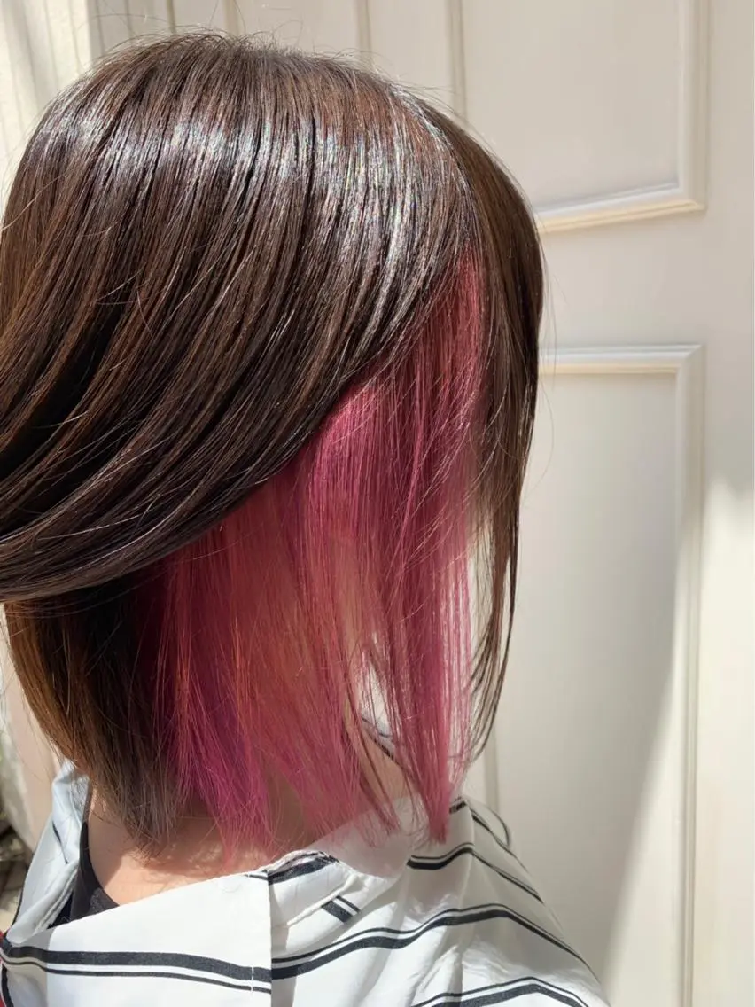 【✨✴️インナーカラーorフェイスフレーミング+全体カラー✴️✨】驚きの超人気メニュー❣️❣️の写真