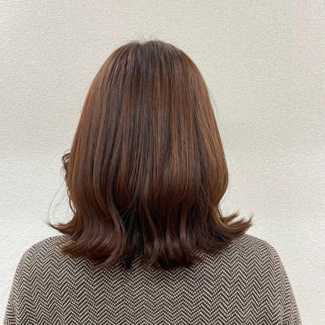 ミディアム もりたみかこ 美容師お休み中のヘアスタイル