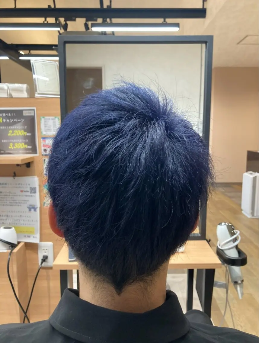 カラー メンズ メンズブリーチ ブリーチ TELAHAIR岡野 春奈のヘアスタイル
