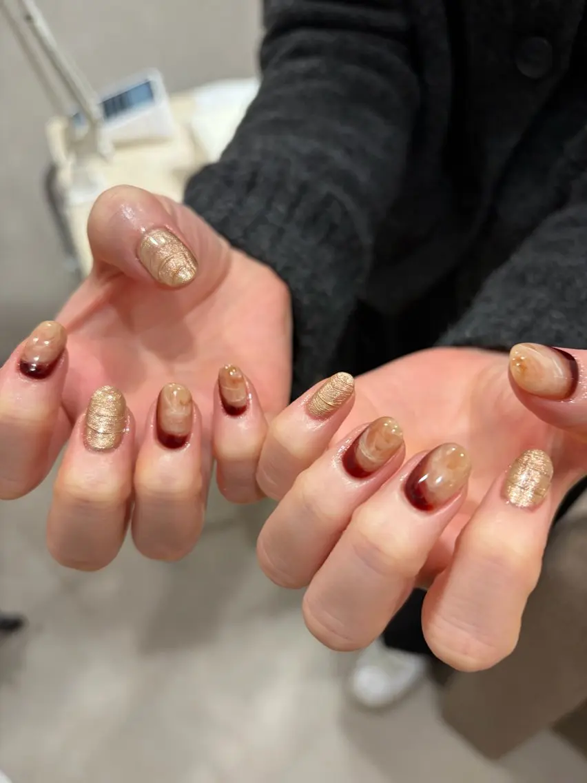 ネイル ハンドネイル NINE_ SAKIのネイルデザイン